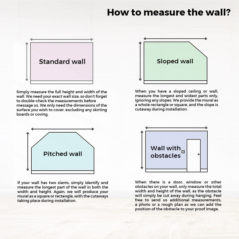 Customize Size Mural Wallpaper