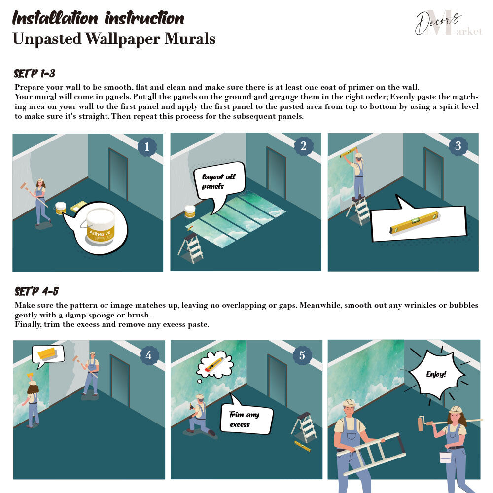 Tropical Elegance Gray Botanical Exquisite Mural Wallpaper