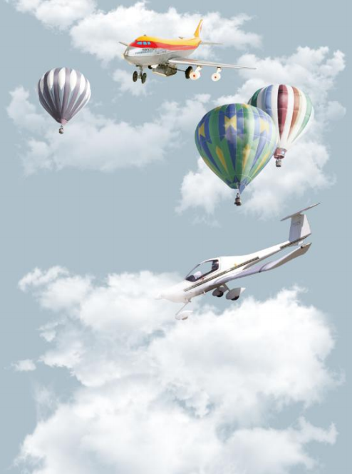 3D Balloons Kids Room Wallpaper Mural