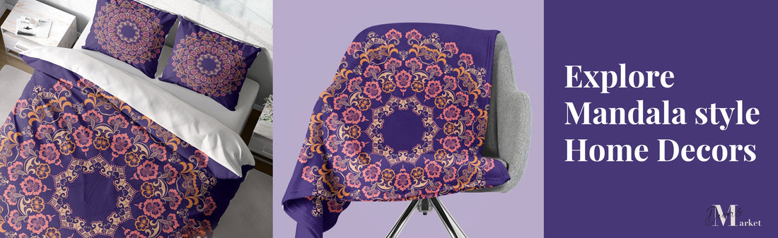 Explore the Infinite and the Extended World with our Mandala style Home Decors