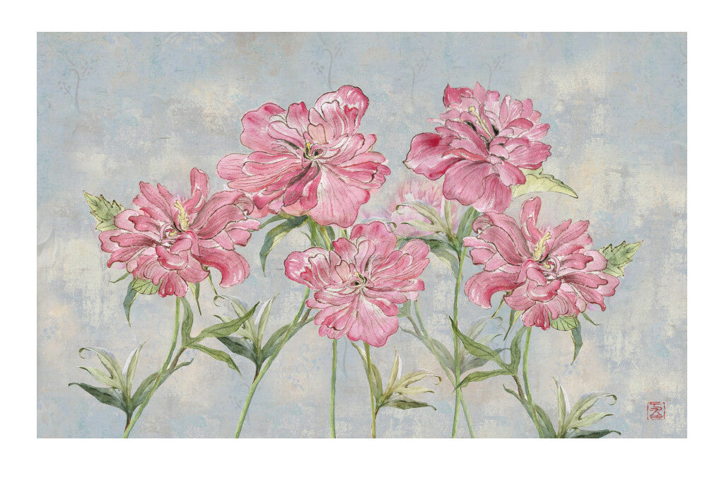 Blooming Elegance Vintage Floral Wall Mural