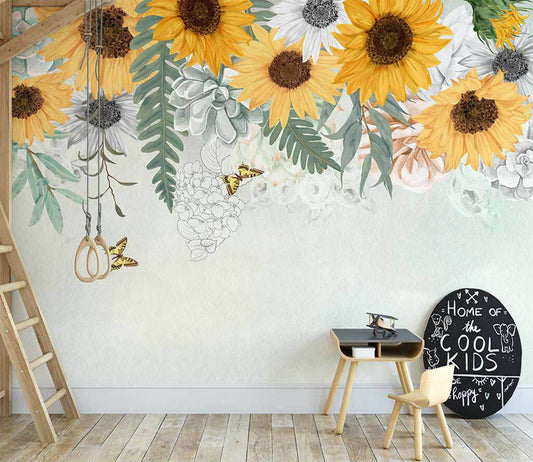 Sunflower Serenade Vintage Botanical Escape