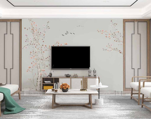 Elegant Blossom Whisper Serenity Nature Wallpaper