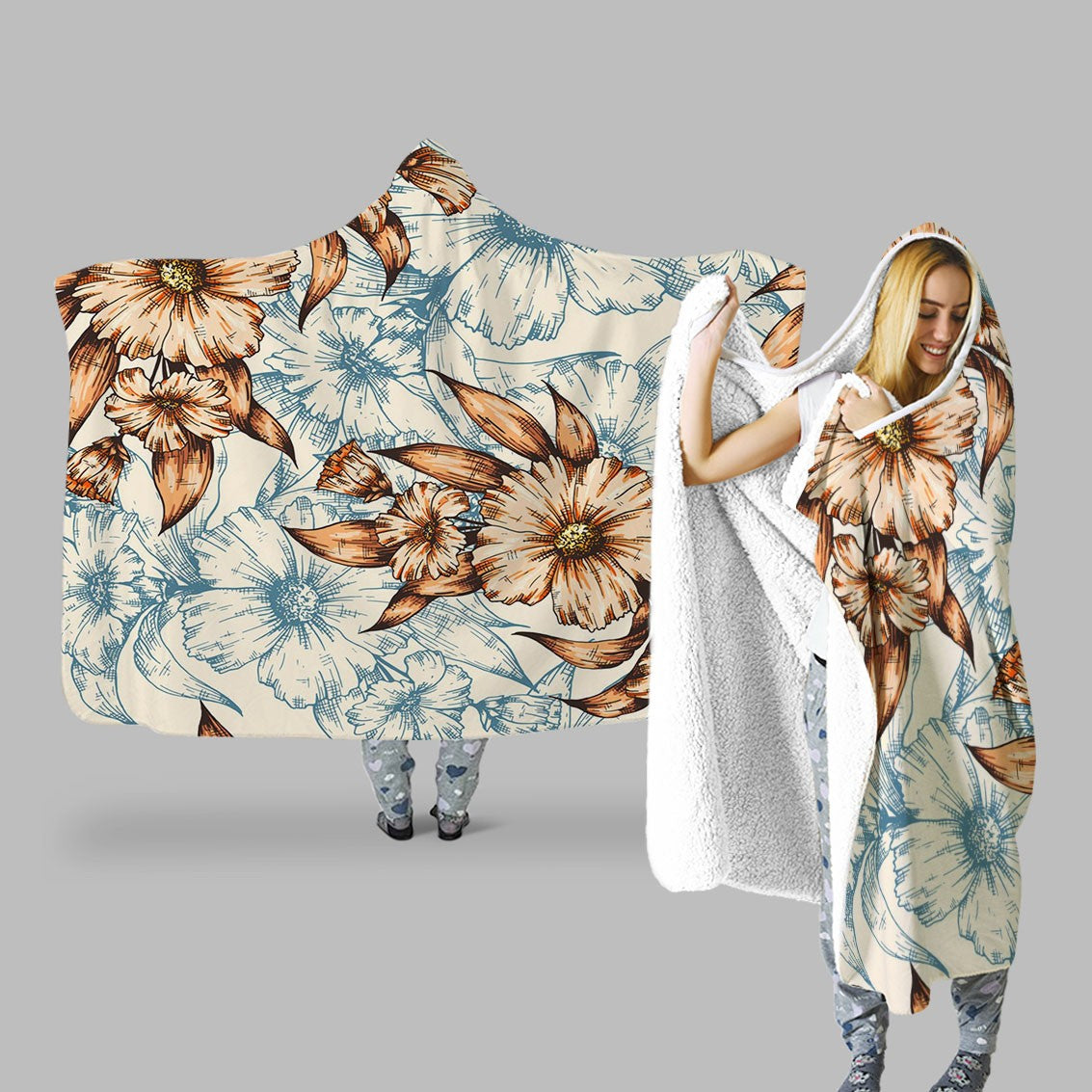 Decors Market Images for Products Hooded Throw Blanket