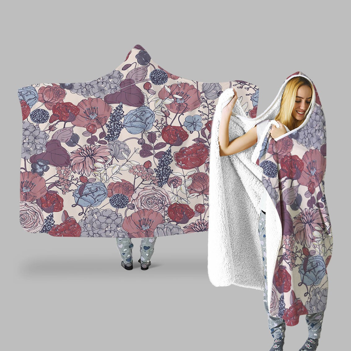 Decors Market Images for Products Hooded Throw Blanket
