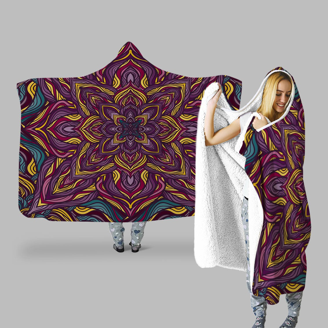 Decors Market Images for Products Hooded Throw Blanket