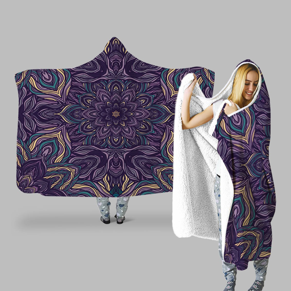 Decors Market Images for Products Hooded Throw Blanket