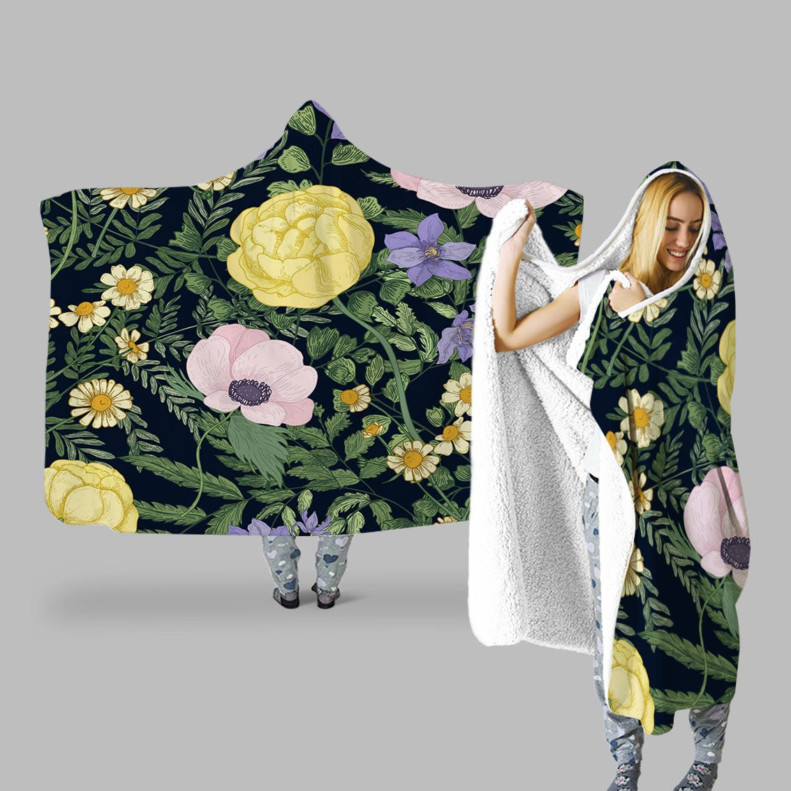 Decors Market Images for Products Hooded Throw Blanket