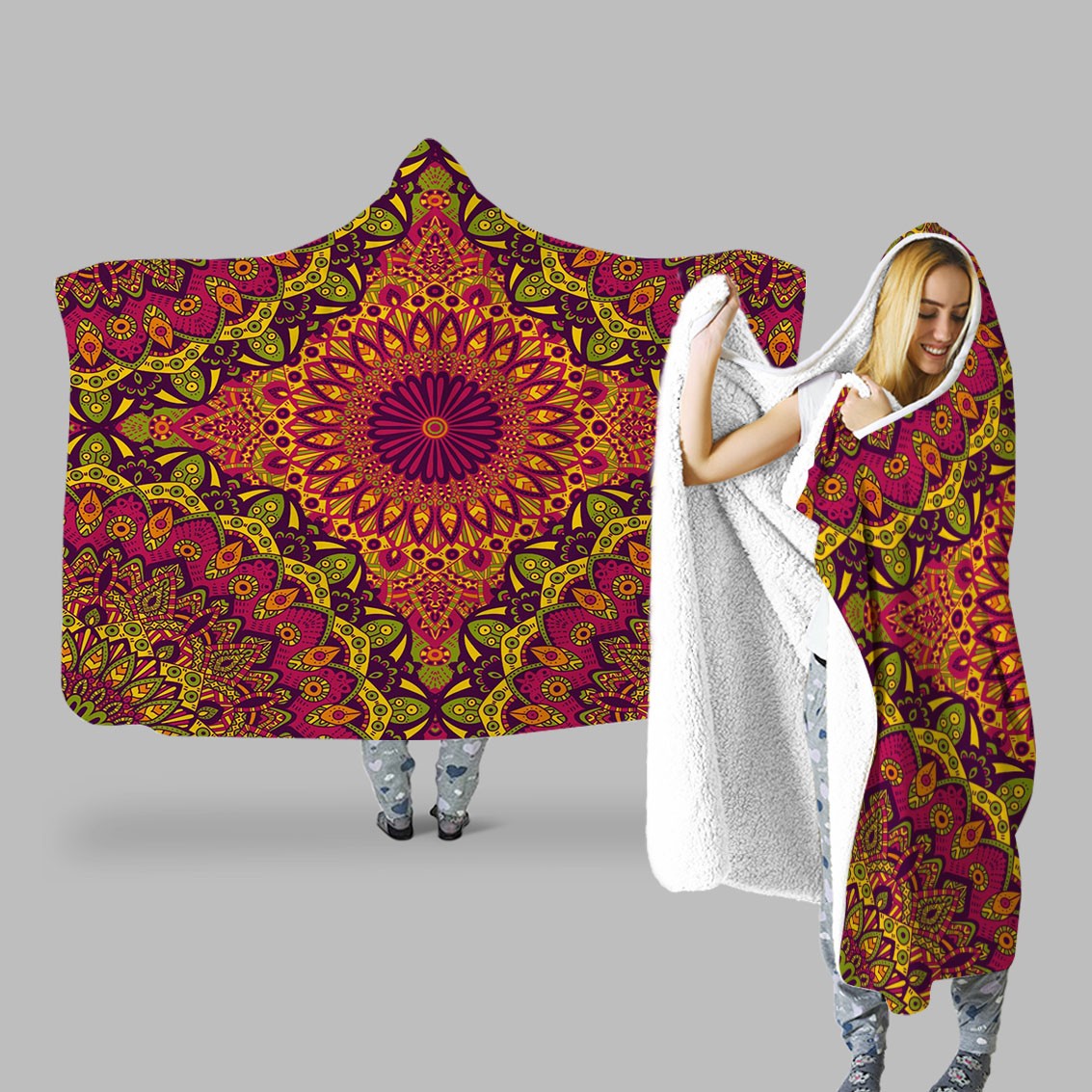 Decors Market Images for Products Hooded Throw Blanket