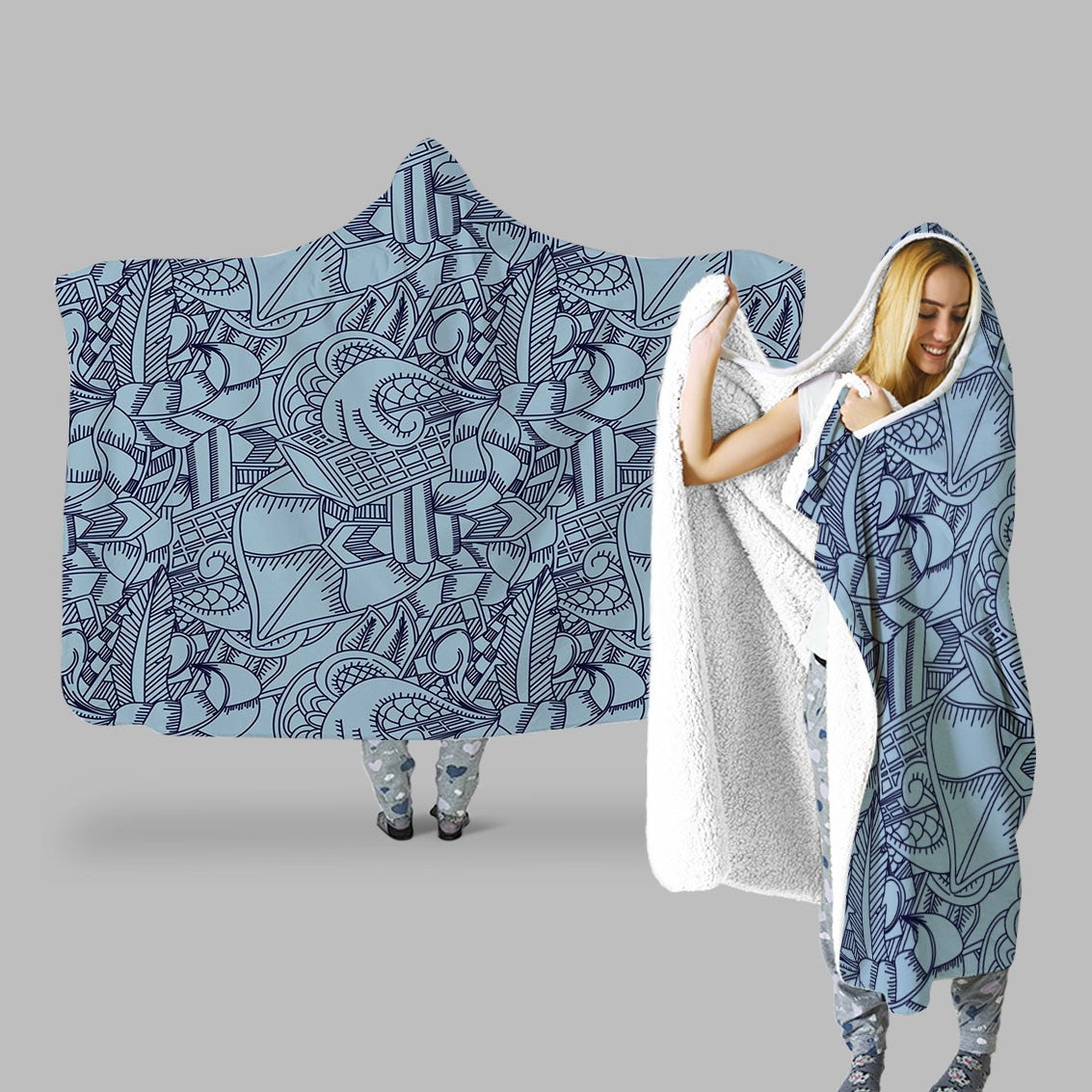 Decors Market Images for Products Hooded Throw Blanket