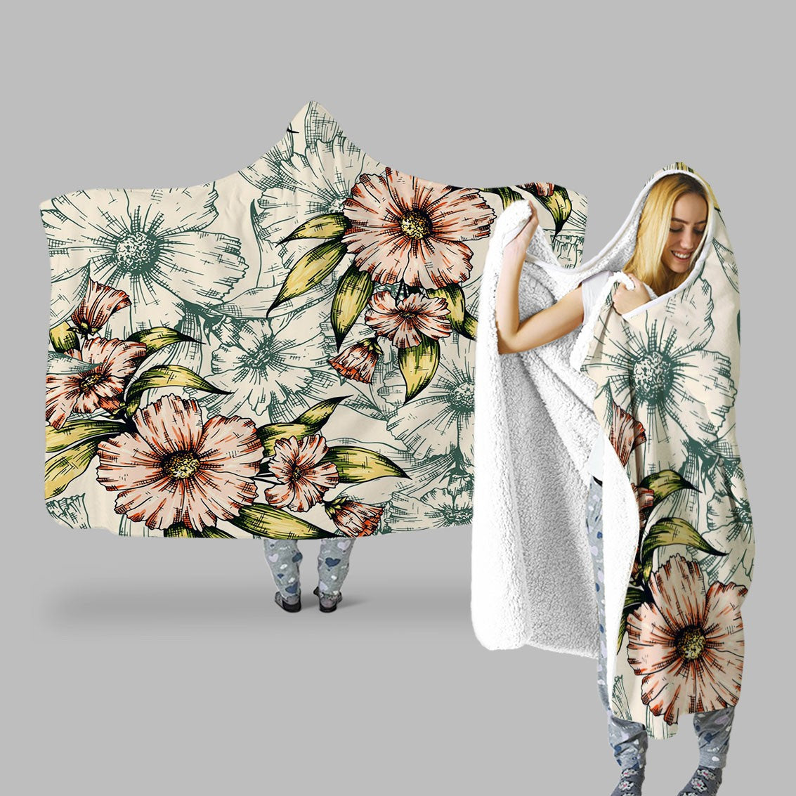 Decors Market Images for Products Hooded Throw Blanket