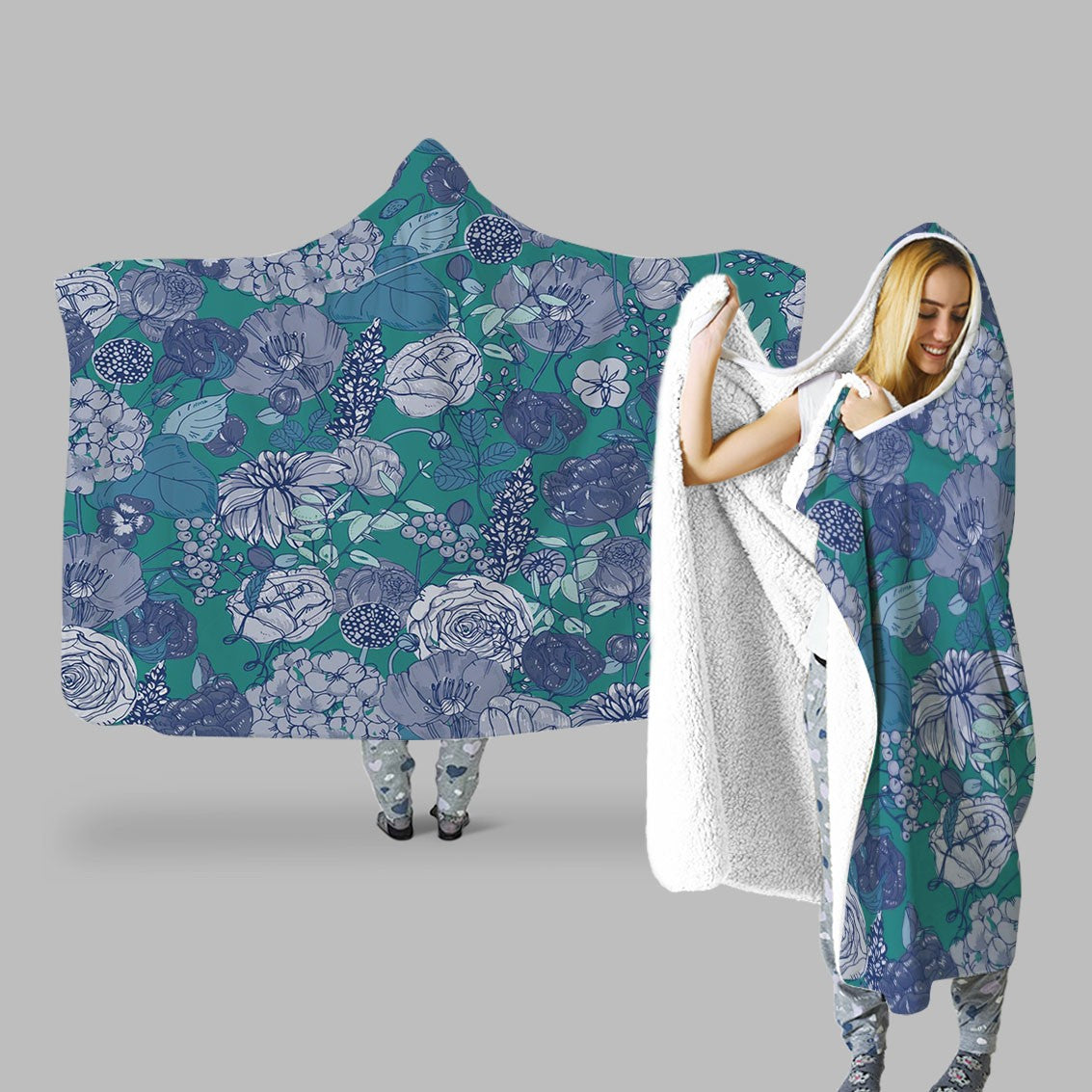 Decors Market Images for Products Hooded Throw Blanket