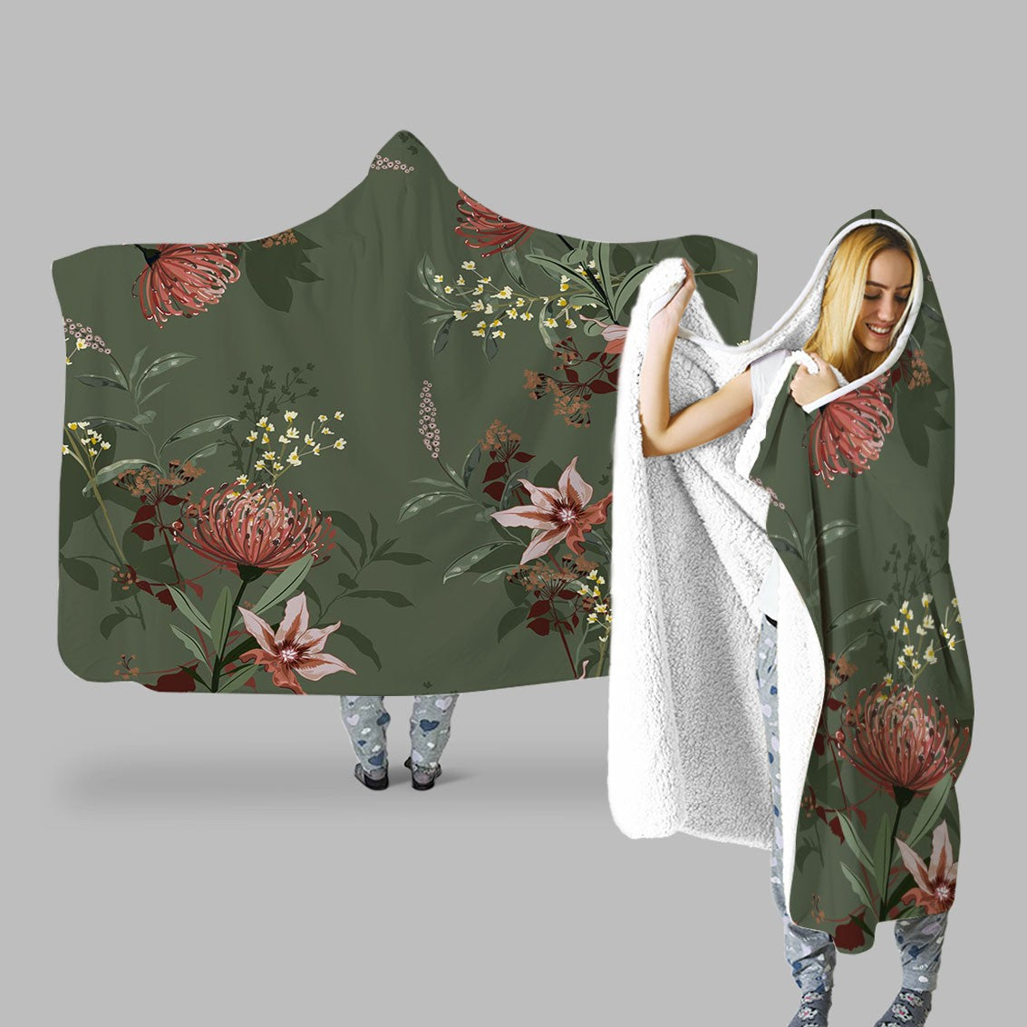 Decors Market Images for Products Hooded Throw Blanket