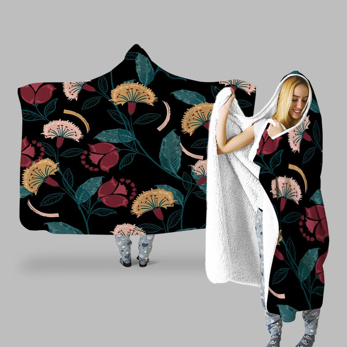 Decors Market Images for Products Hooded Throw Blanket