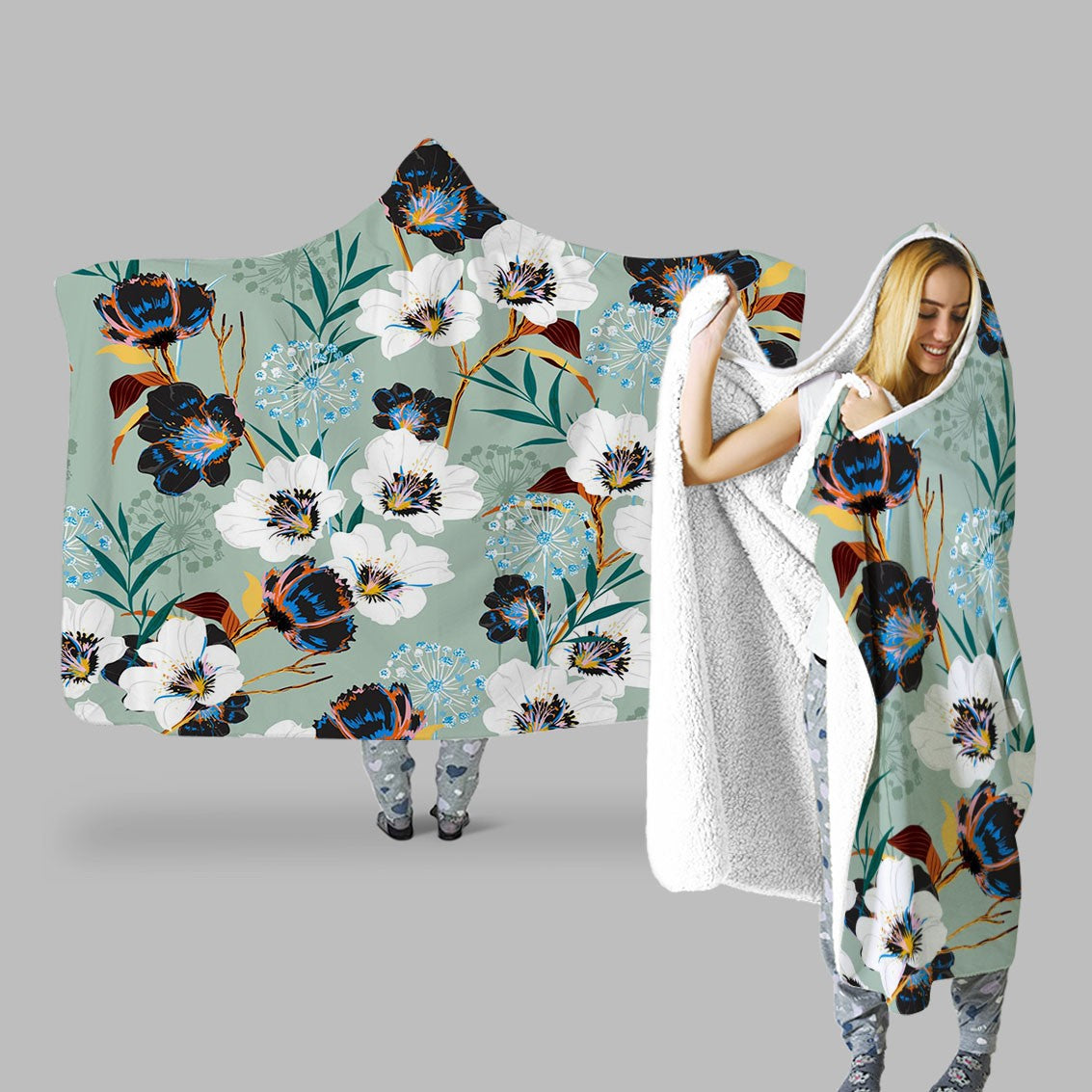 Decors Market Images for Products Hooded Throw Blanket