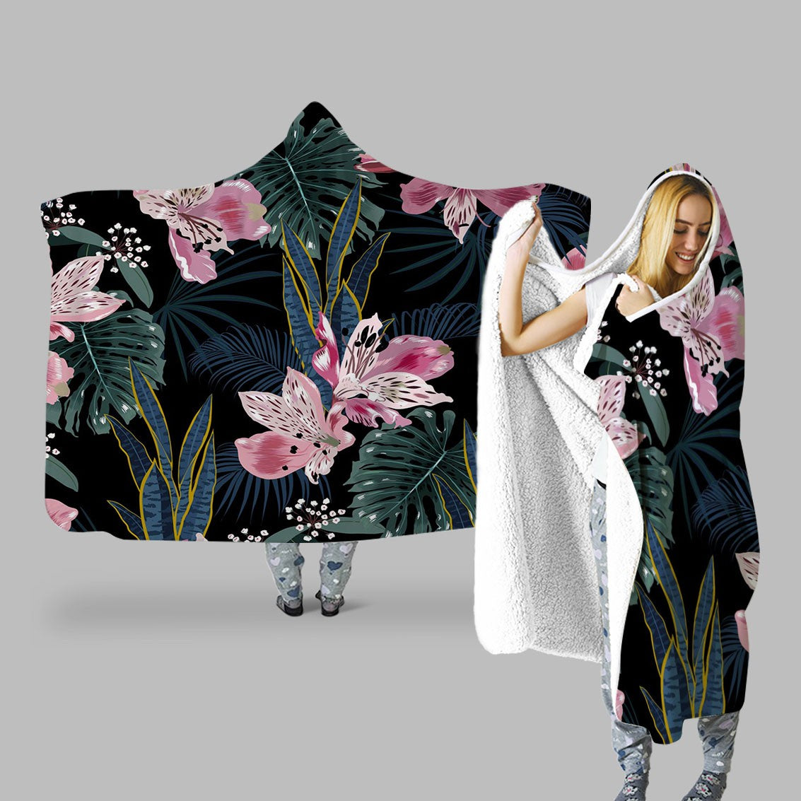 Decors Market Images for Products Hooded Throw Blanket
