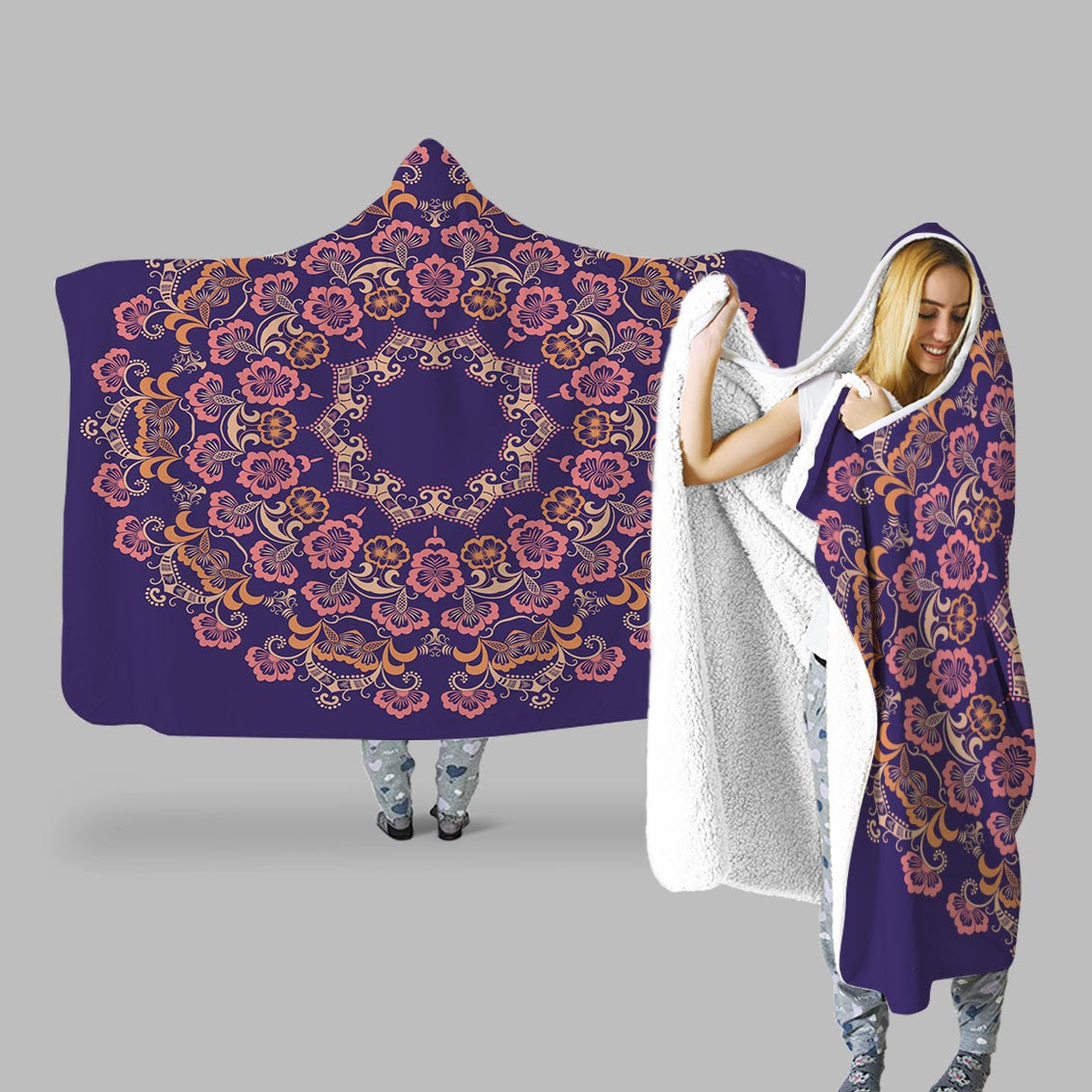 Decors Market Images for Products Hooded Throw Blanket