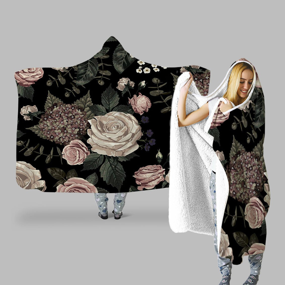 Decors Market Images for Products Hooded Throw Blanket