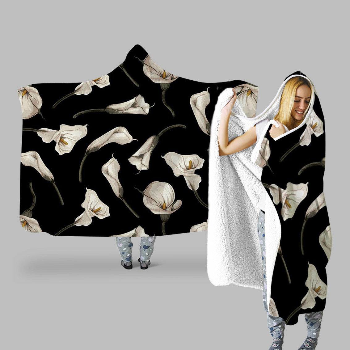 Decors Market Images for Products Hooded Throw Blanket
