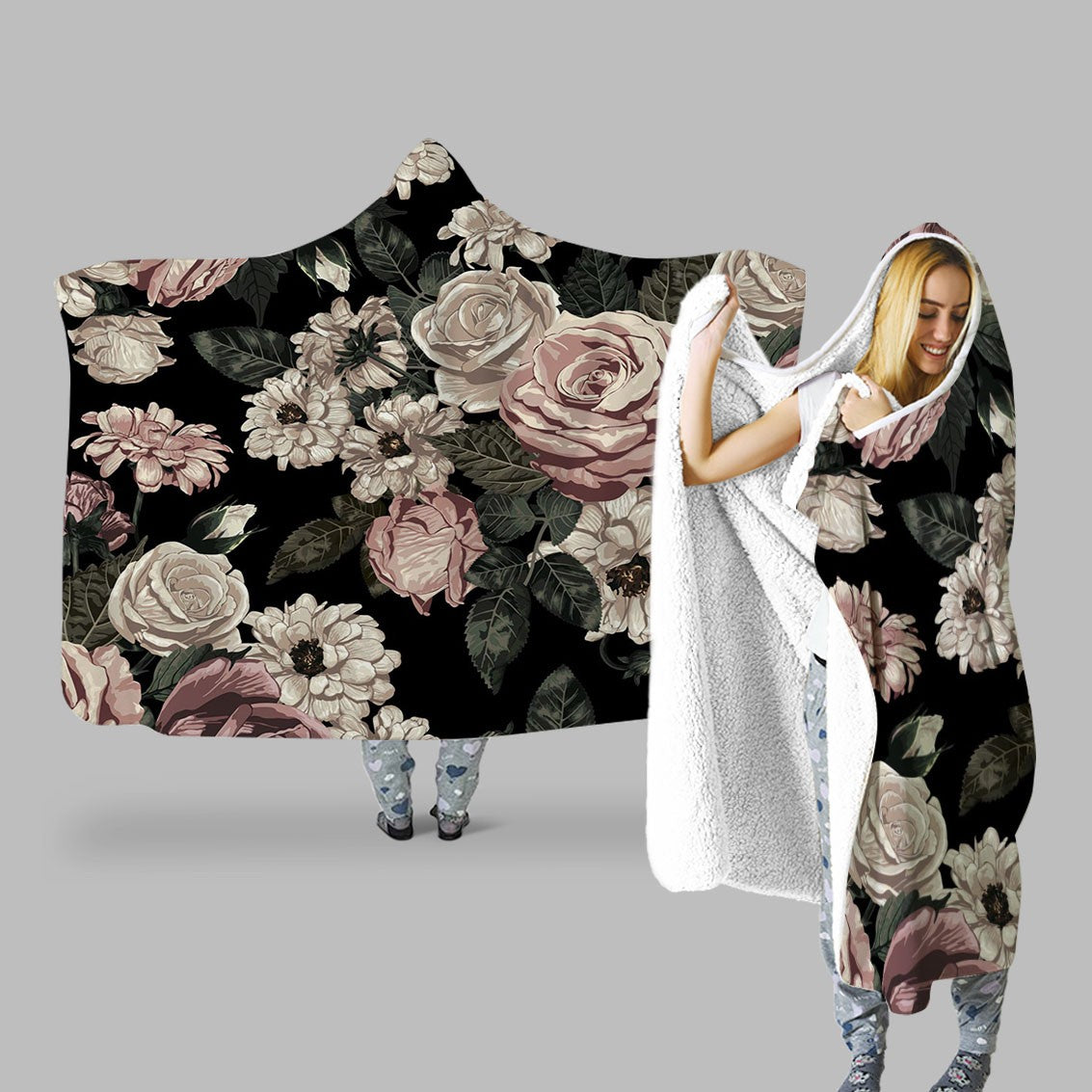 Decors Market Images for Products Hooded Throw Blanket