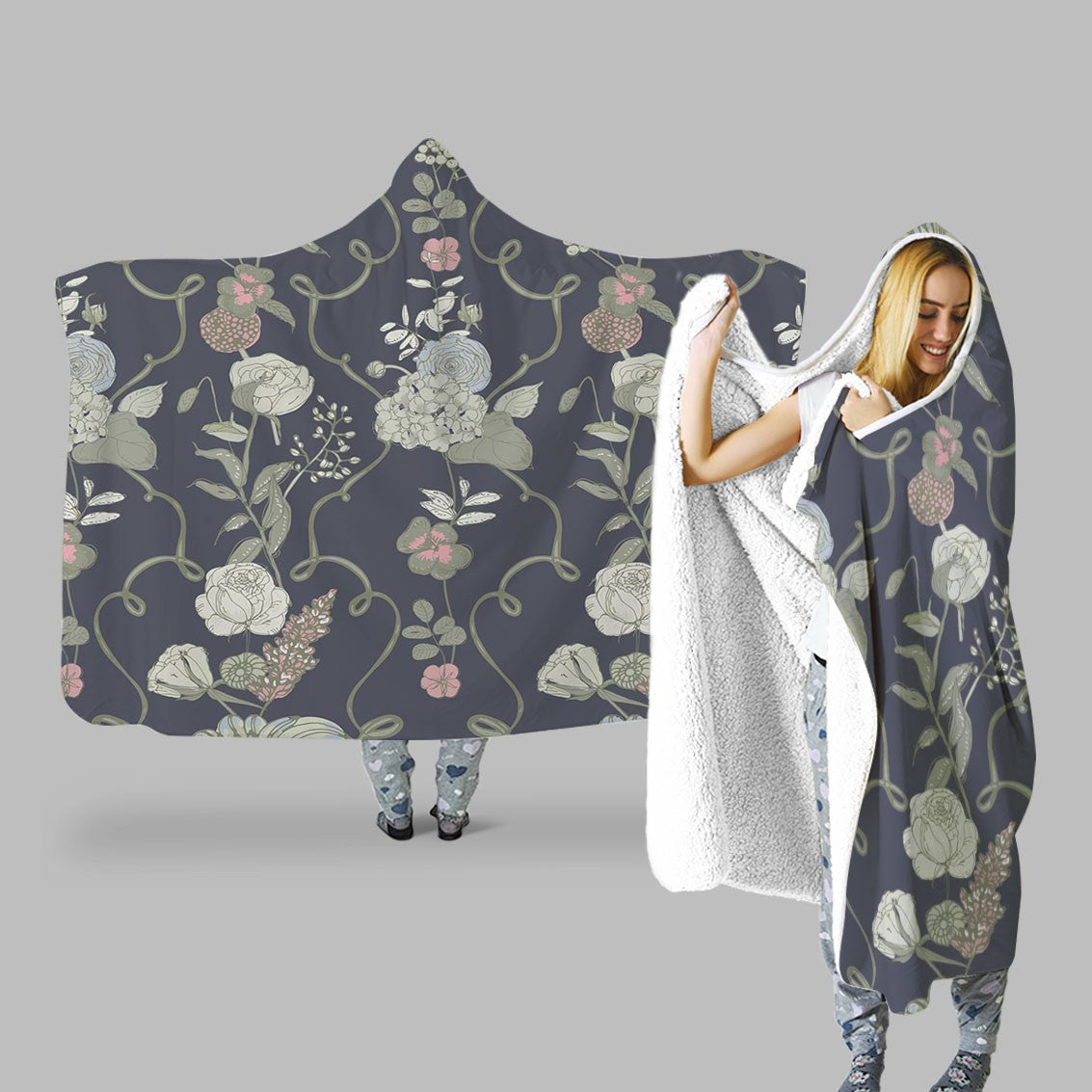 Decors Market Images for Products Hooded Throw Blanket