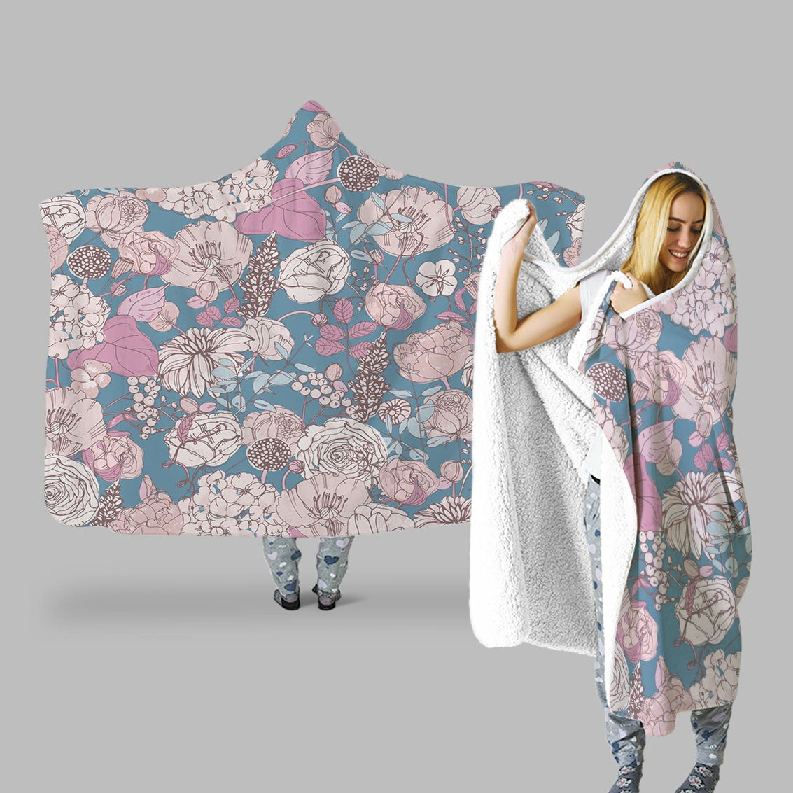 Decors Market Images for Products Hooded Throw Blanket