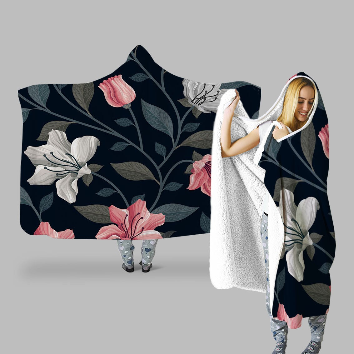 Decors Market Images for Products Hooded Throw Blanket