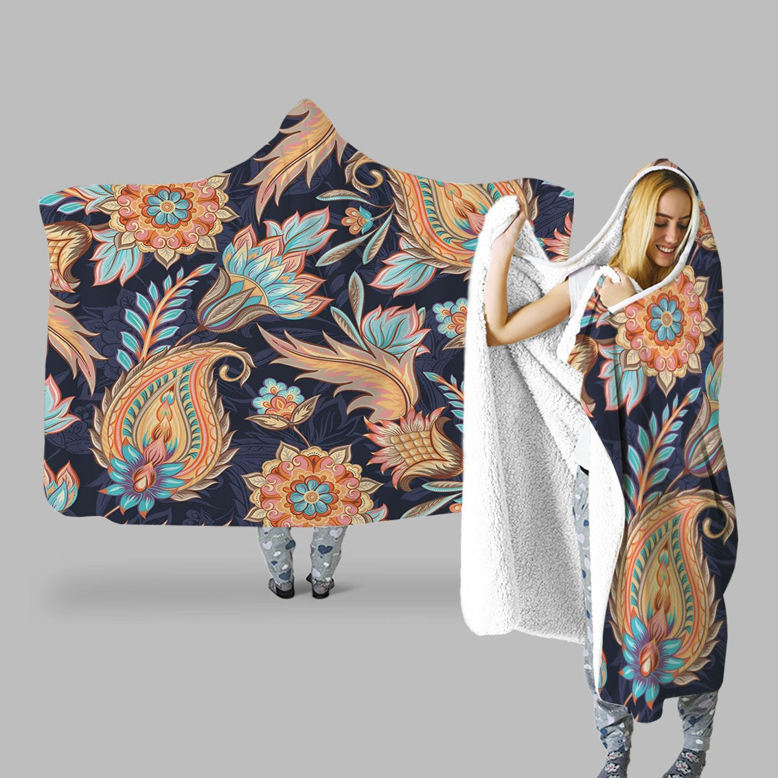 Decors Market Images for Products Hooded Throw Blanket