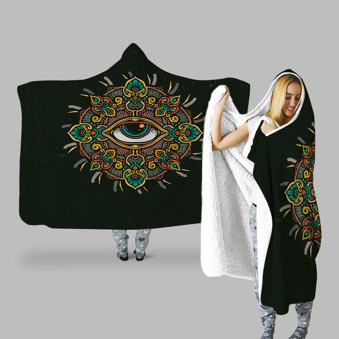 Decors Market Images for Products Hooded Throw Blanket