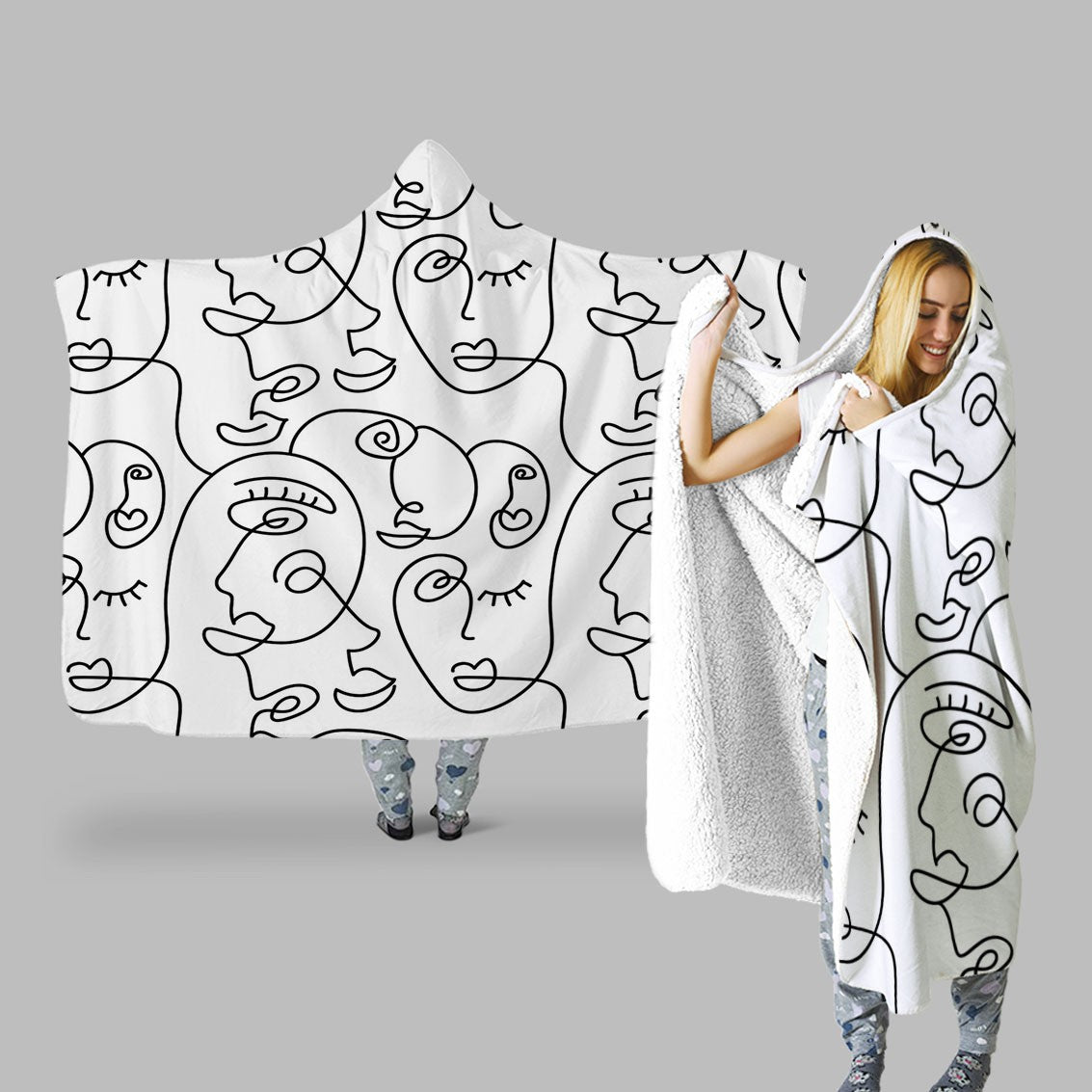 Decors Market Images for Products Hooded Throw Blanket