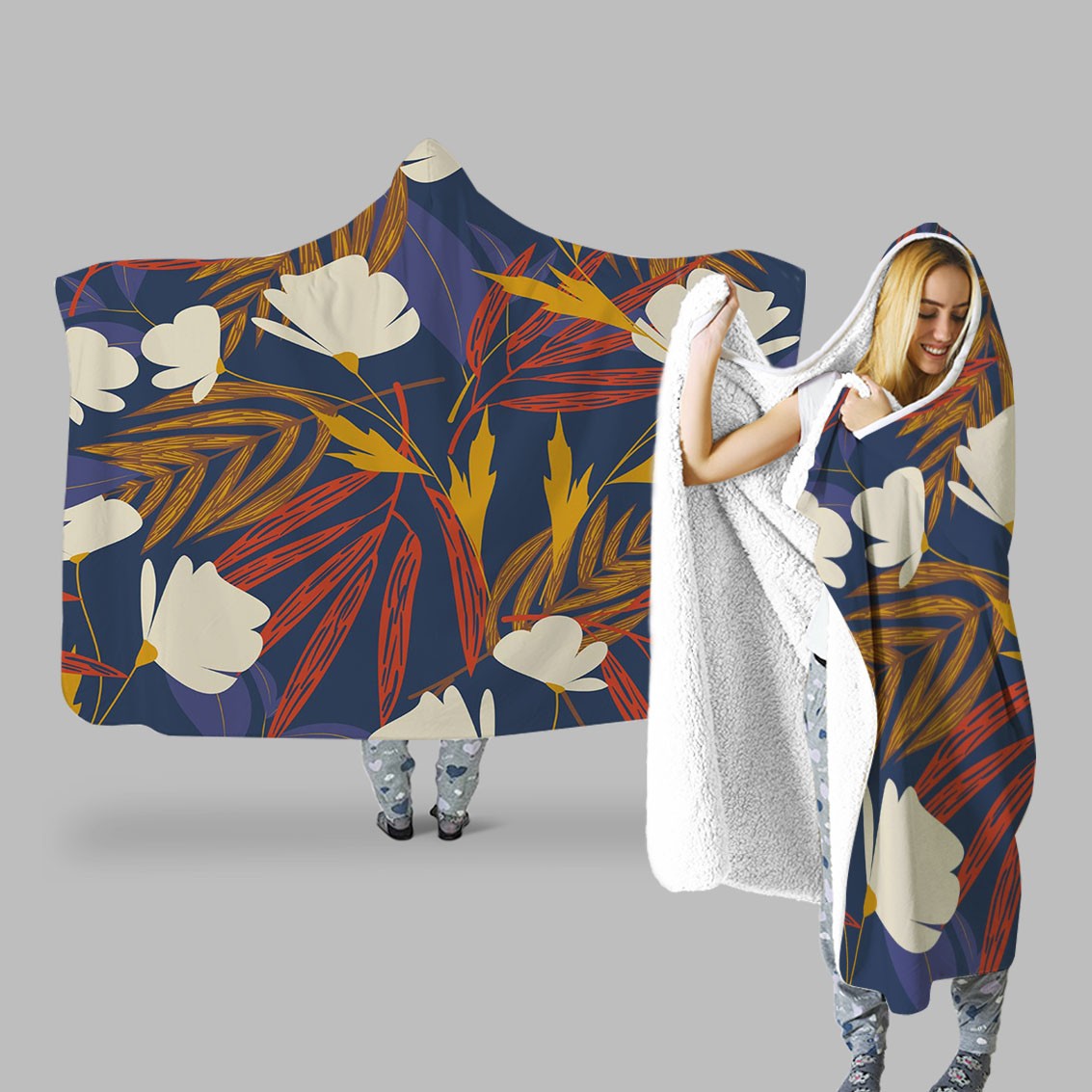 Decors Market Images for Products Hooded Throw Blanket