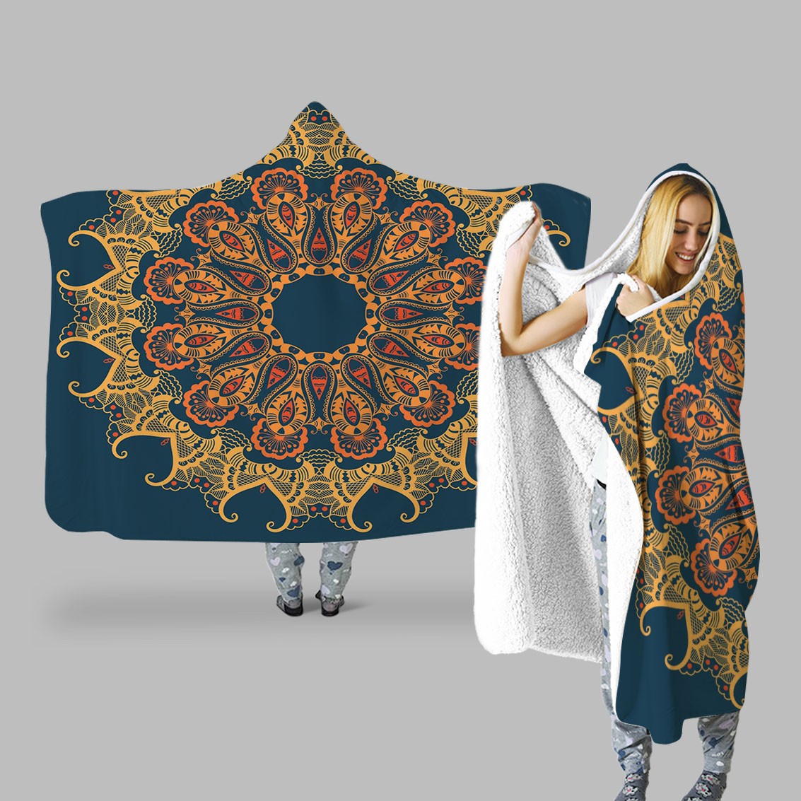 Decors Market Images for Products Hooded Throw Blanket