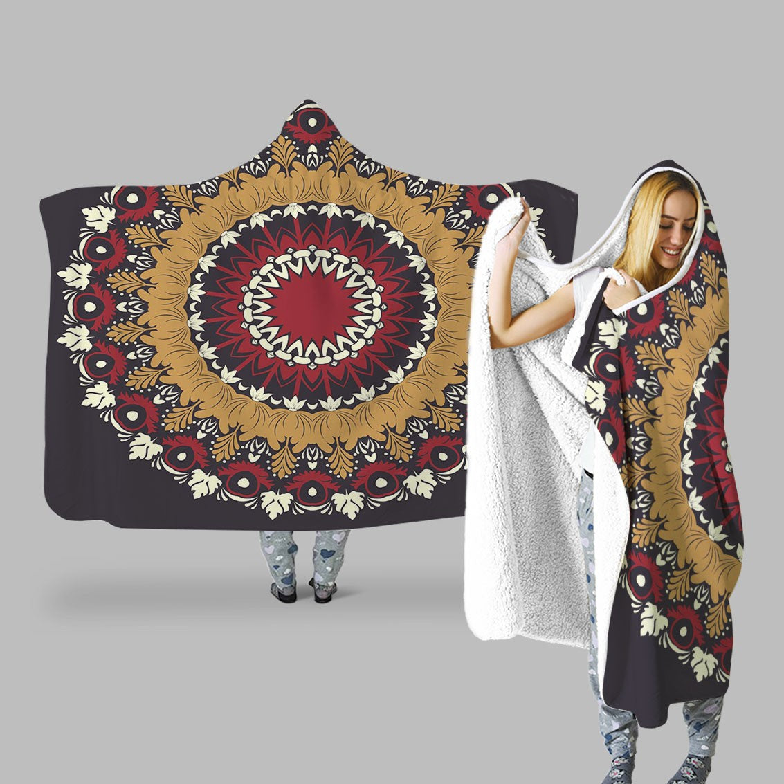 Decors Market Images for Products Hooded Throw Blanket