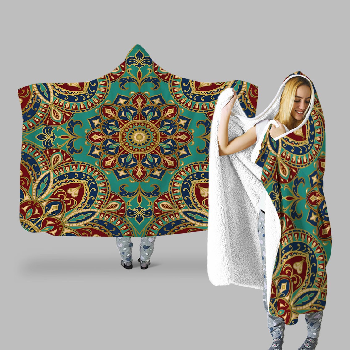 Decors Market Images for Products Hooded Throw Blanket