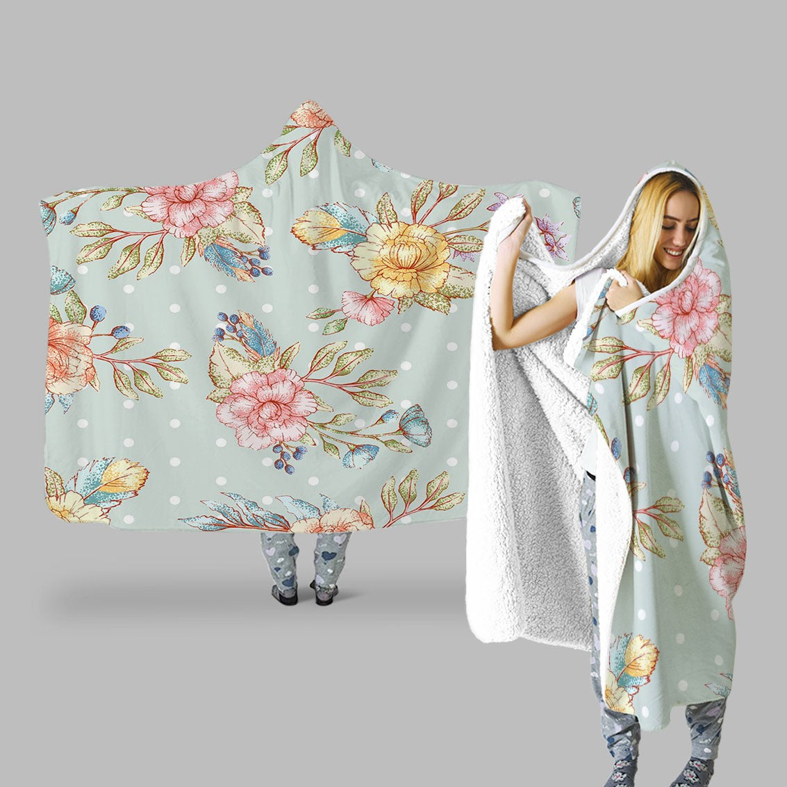 Decors Market Images for Products Hooded Throw Blanket