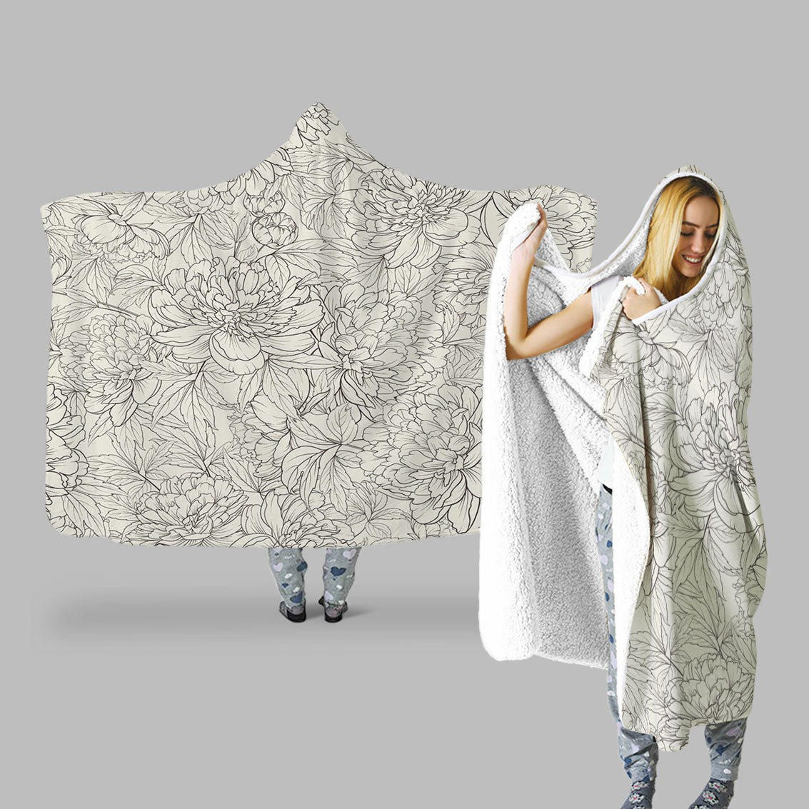 Decors Market Images for Products Hooded Throw Blanket