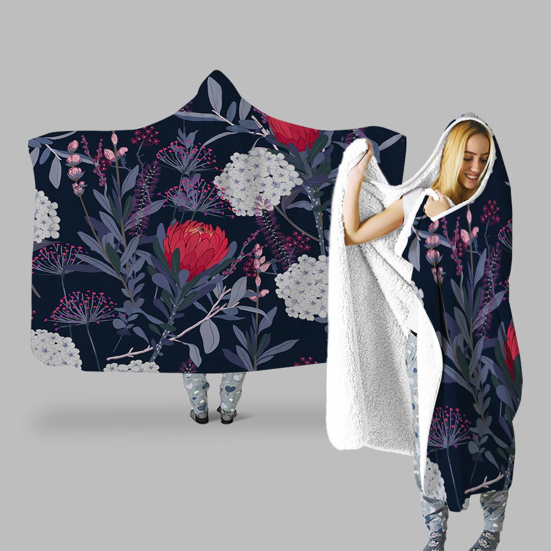 Decors Market Images for Products Hooded Throw Blanket