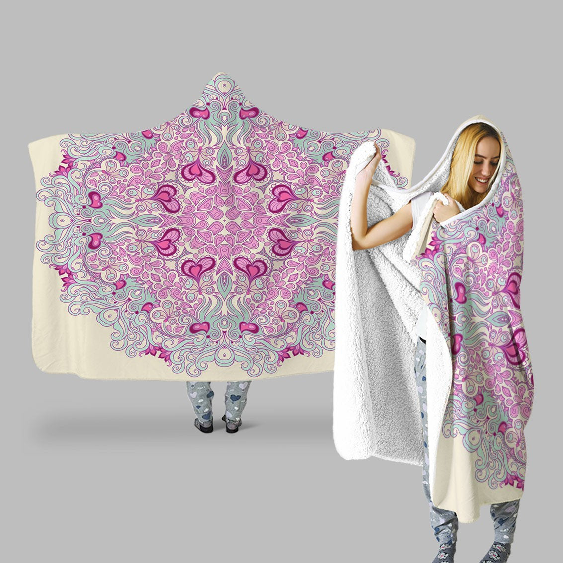 Decors Market Images for Products Hooded Throw Blanket