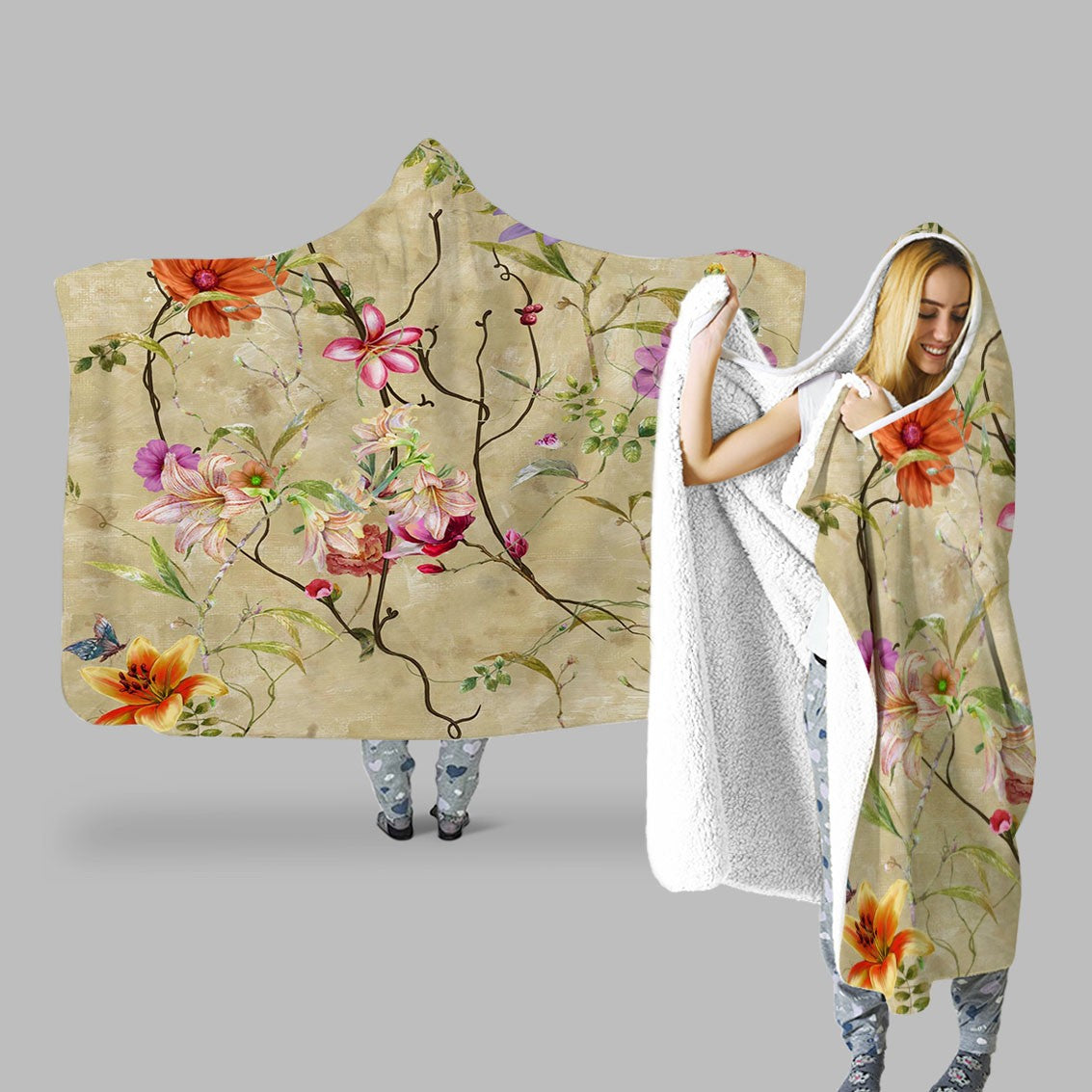 Decors Market Images for Products Hooded Throw Blanket