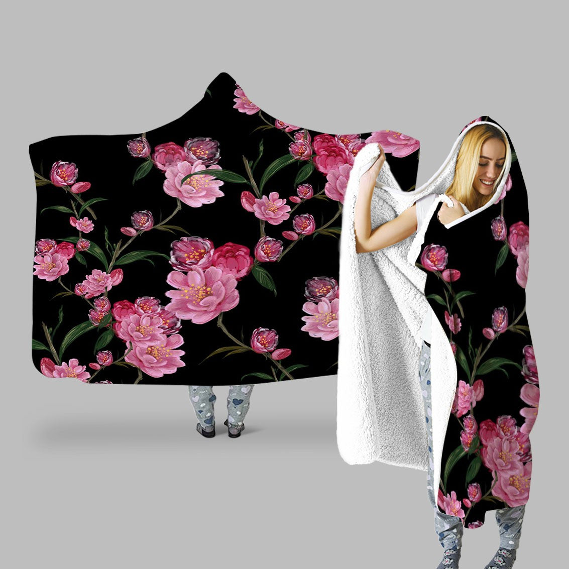 Decors Market Images for Products Hooded Throw Blanket