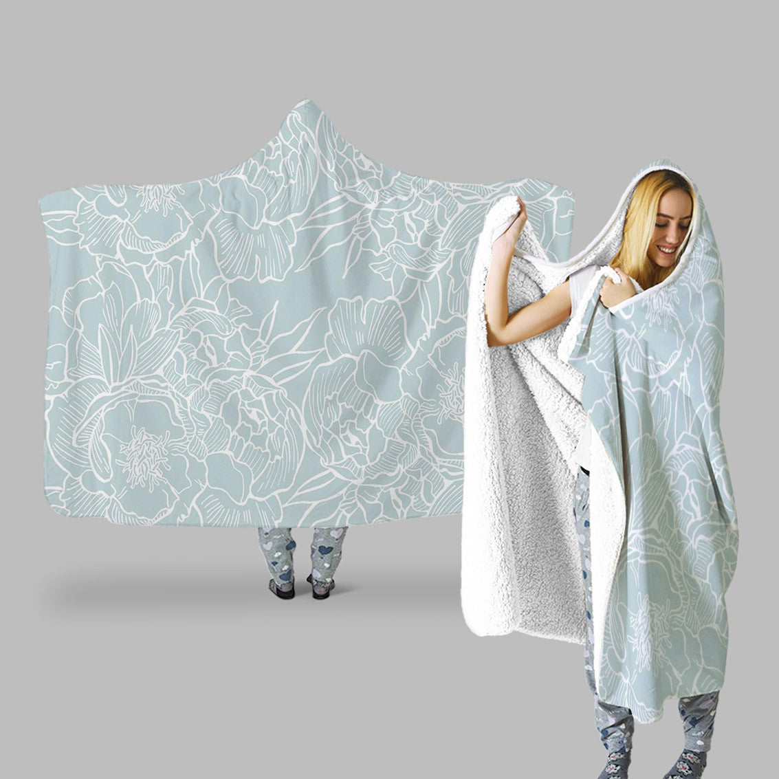 Decors Market Images for Products Hooded Throw Blanket