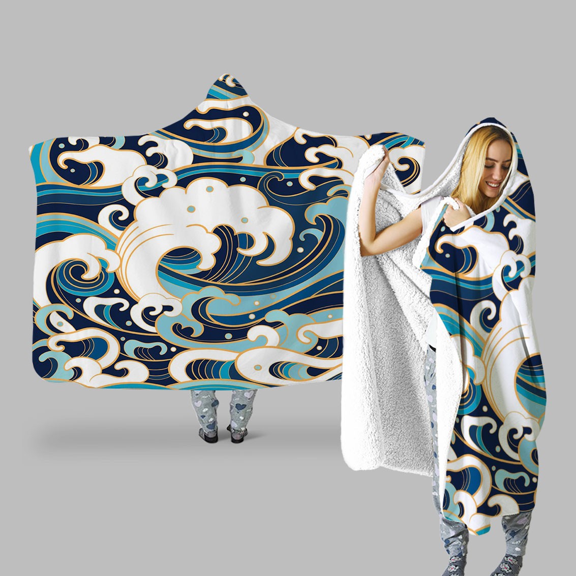 Decors Market Images for Products Hooded Throw Blanket