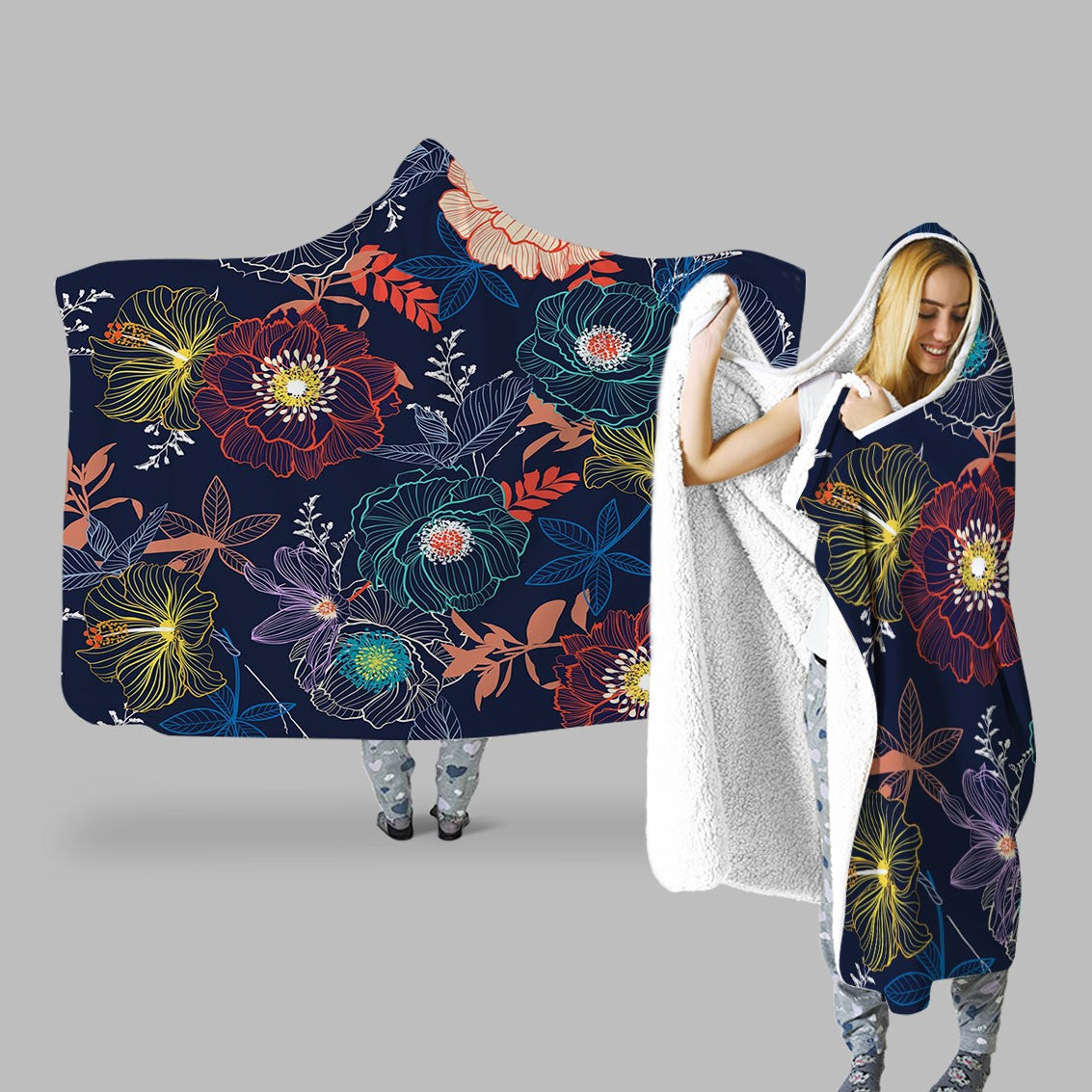 Decors Market Images for Products Hooded Throw Blanket