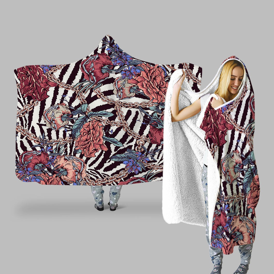 Decors Market Images for Products Hooded Throw Blanket