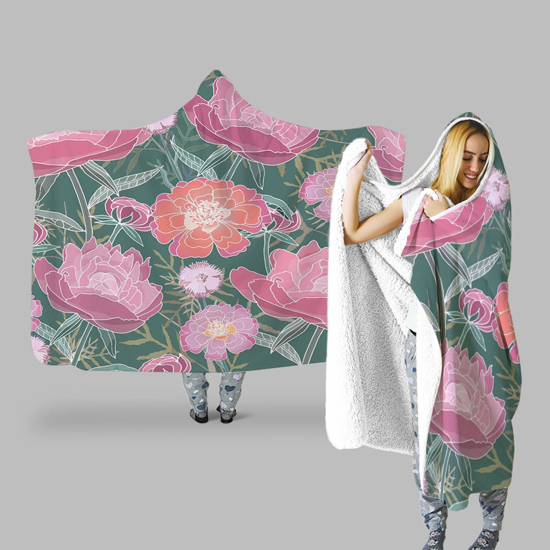 Decors Market Images for Products Hooded Throw Blanket