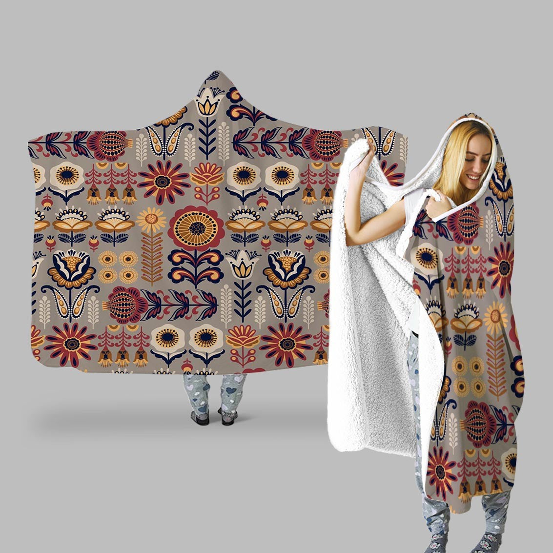 Decors Market Images for Products Hooded Throw Blanket