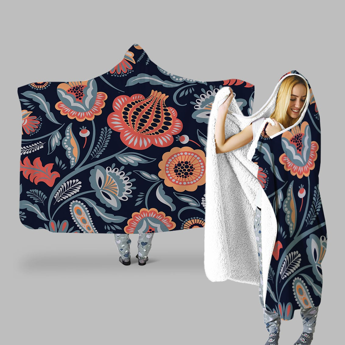 Decors Market Images for Products Hooded Throw Blanket
