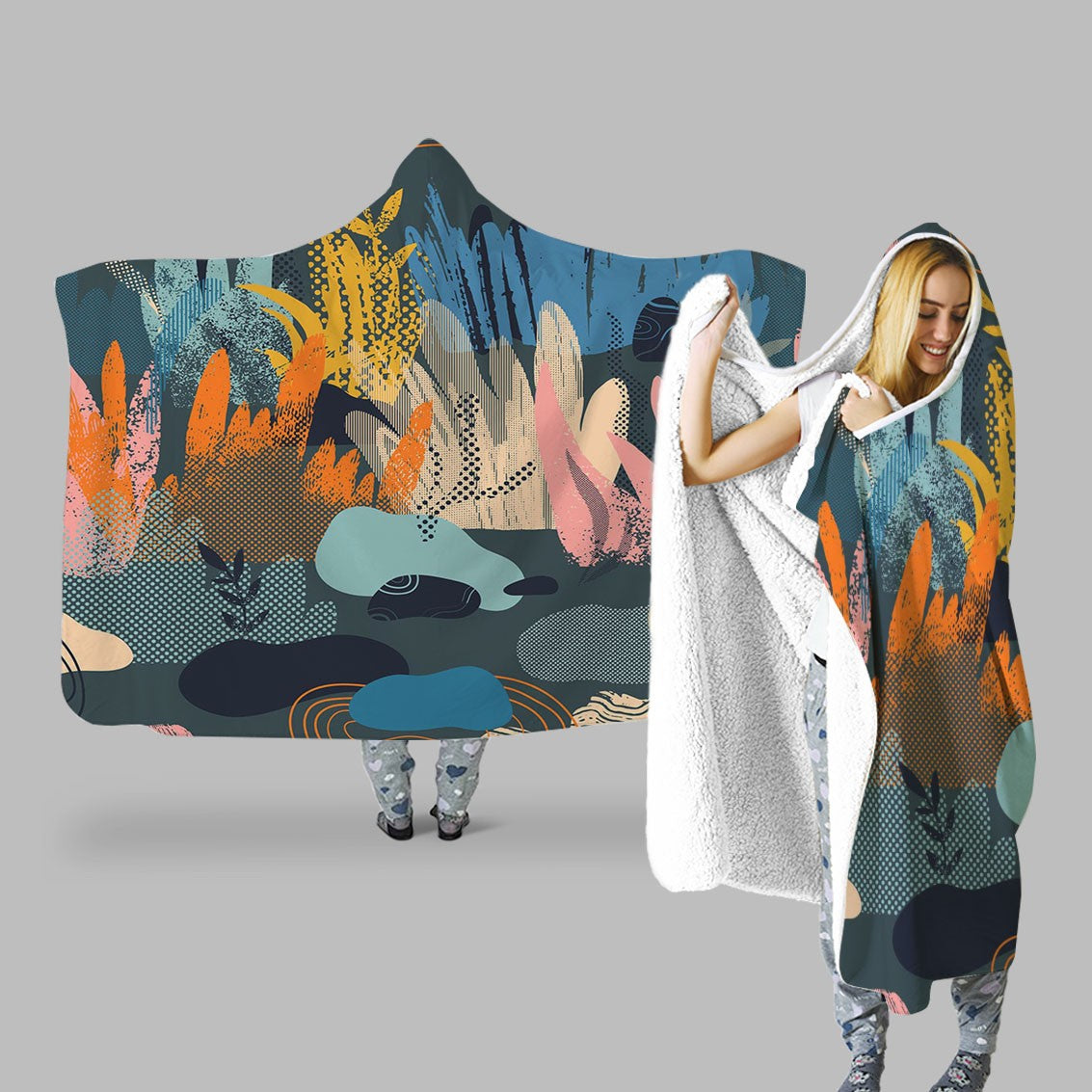 Decors Market Images for Products Hooded Throw Blanket