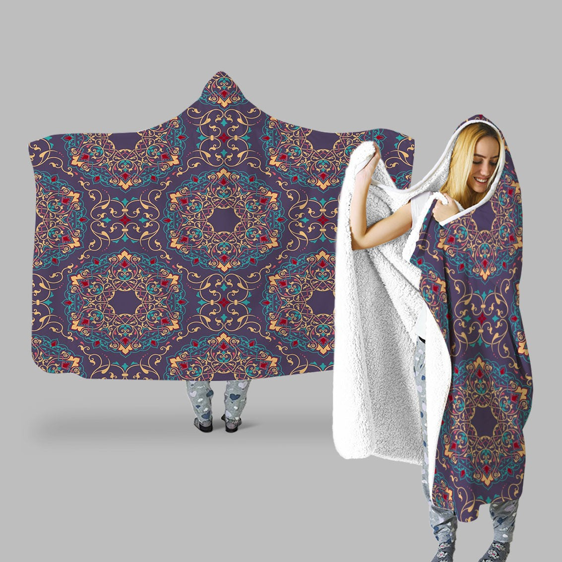 Decors Market Images for Products Hooded Throw Blanket