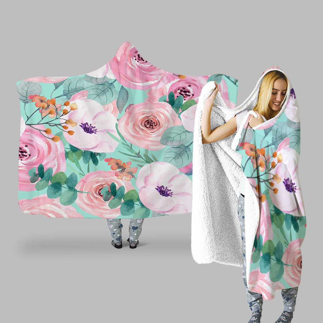 Decors Market Images for Products Hooded Throw Blanket